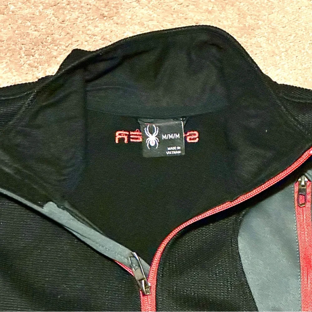 Spyder Men’s Raider Full Zip Jacket  size M Medium